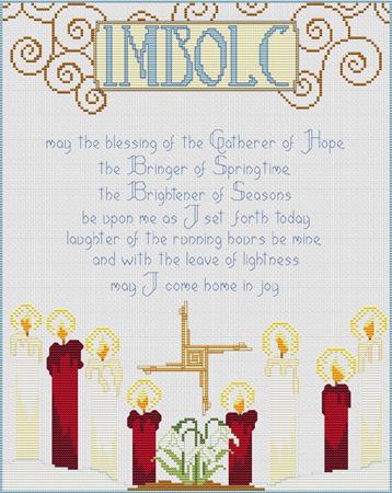 Imbolc: Wheel Of The Year Series - Artists Alley