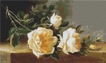 Yellow Roses - Art of Stitch, The