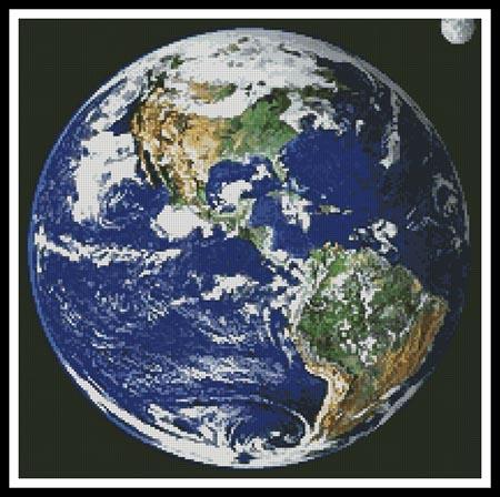 Planet Earth - Artecy Cross Stitch
