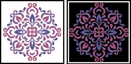 Ornamental Floral 2 - Artecy Cross Stitch