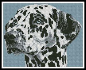 Mini Dalmatian Portrait  - Artecy Cross Stitch