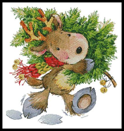 Christmas Reindeer - Artecy Cross Stitch