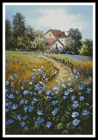 Blue Path - Artecy Cross Stitch