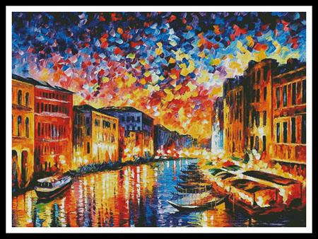 Venice Grand Canal (Large) - Artecy Cross Stitch