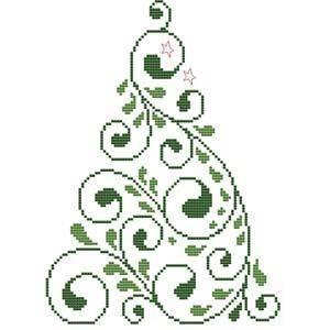 Deco Tree 4 - Cross Stitch Wonders