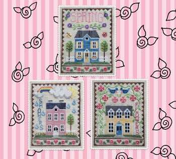 Spring House Trio - Waxing Moon Designs