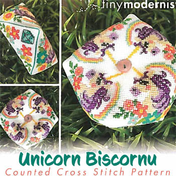 Unicorn Biscornu - Tiny Modernist Inc