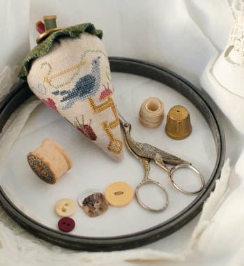 My Needle Berry, Linen - Erica Michaels