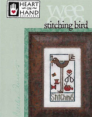 Stitching Bird - Heart in Hand
