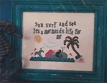 It's A Mermaids Life For Me - Vintage Needlearts