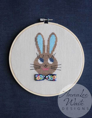 Ribbon Rabbit Girl - Annalee Waite Designs