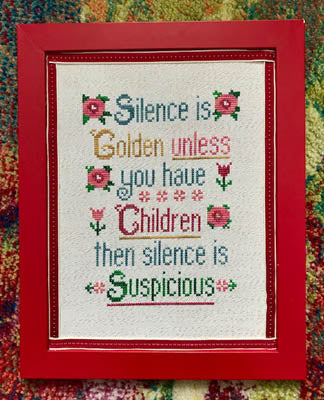 Silence is Golden - Pickle Barrel Designs