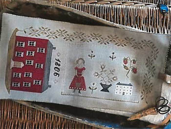1806 Manor House Sewing Roll - Stacy Nash Primitives