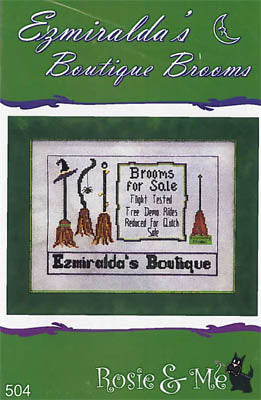 Ezmiralda's Boutique Brooms - Rosie & Me Creations