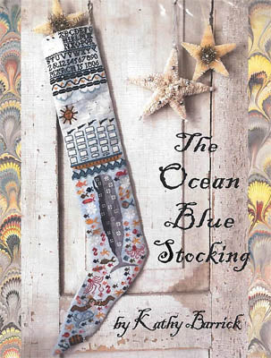 Ocean Blue Stocking - Kathy Barrick