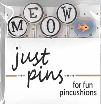 M is for Meow Pins - Just Another Button Company