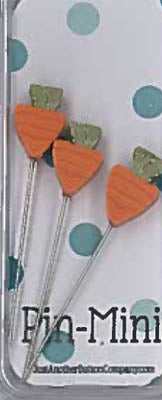 Three Carrots Mini Pins - Just Another Button Company