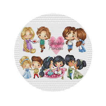 Valentine Princess Magnet - Les Petites Croix De Lucie