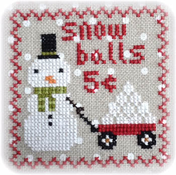 Snowy 4 - Annie Beez Folk Art