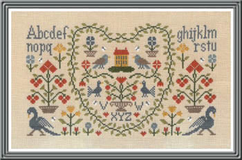 New Antique Sampler - Jardin Prive'