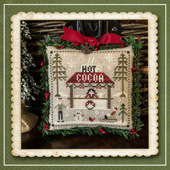 Hot Cocoa, Jack Frost's Tree Farm 5 - Little House Needleworks