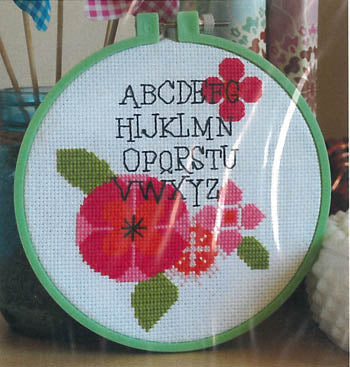 Modern Flower Alphabet - Luhu Stitches