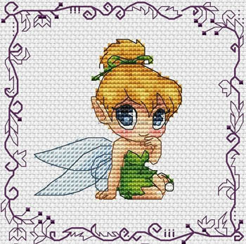 Baby Princess Tinker Bell  - Les Petites Croix De Lucie