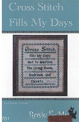 Cross Stitch Fills My Days - Rosie & Me Creations