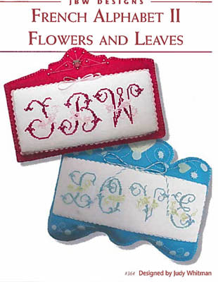 French Alphabet 2, Flowers and Leaves - JBW Designs