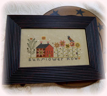 Sunflower Row - Annie Beez Folk Art