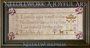 Needlework, A Joyful Art - Needle WorkPress