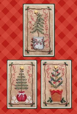 Christmas Tree Trio - Waxing Moon Designs