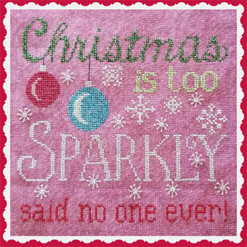 Sparkly Christmas  - Waxing Moon Designs