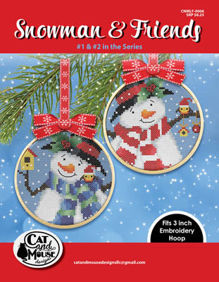Snowman & Friends 1 & 2 - Cat and Mouse Designs