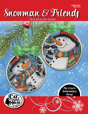 Snowman & Friends 3 & 4 - Cat and Mouse Designs