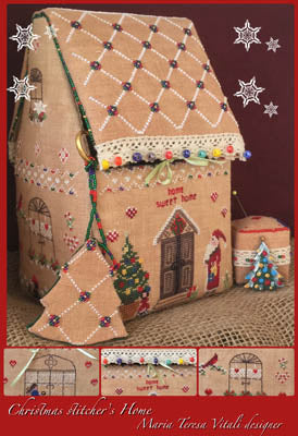 Christmas Stitcher's House - MTV Designs