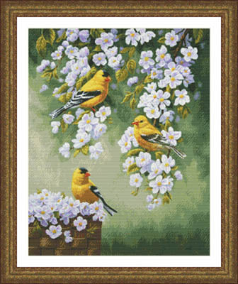 Goldfinch Blossoms - Kustom Krafts