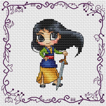 Baby Princess Mulan - Les Petites Croix De Lucie
