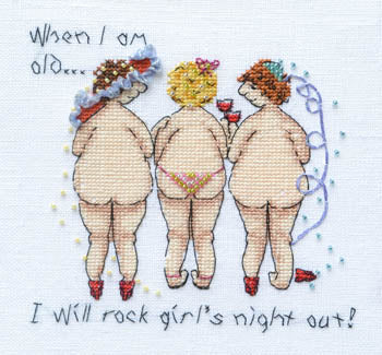 When I Am Old I Will Rock Girls Night Out - MarNic Designs