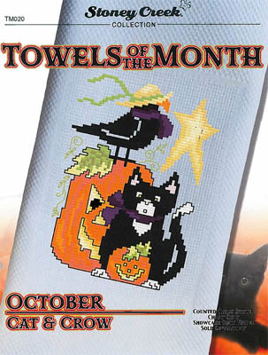 Towels Of The Month - October Cat & Crow - Stoney Creek