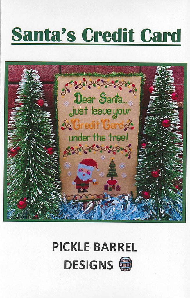 Santa's Credit Card - Pickle Barrel Designs
