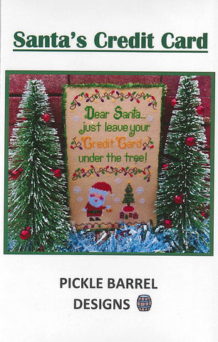Santa's Credit Card - Pickle Barrel Designs