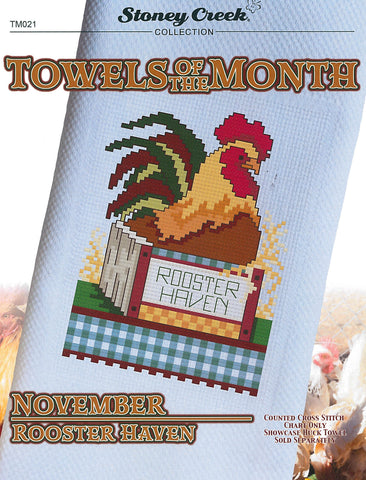 Towels Of The Month - November Rooster Haven - Stoney Creek
