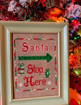 Santa Stop - Pickle Barrel Designs