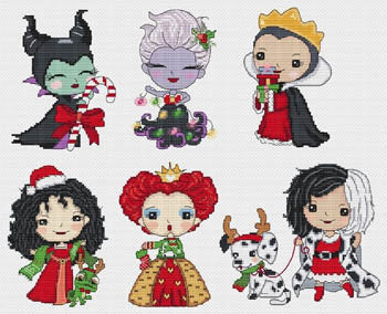 Princesses Of Evil Celebrate Christmas - Les Petites Croix De Lucie