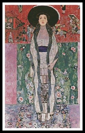 Portrait Of Adele Bloch-Bauer II - Artecy Cross Stitch