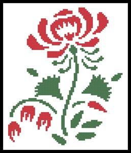 Colonial Rose - Artecy Cross Stitch
