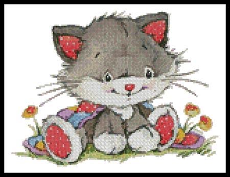Cute Kitty - Artecy Cross Stitch