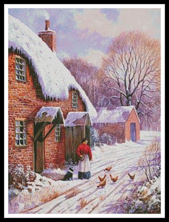 Winter On The Farm - Artecy Cross Stitch