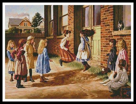 Just Before The Bell - Artecy Cross Stitch